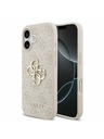 Guess Guess PU 4G Metal Logo Задний Чехол за iPhone 17 Pink