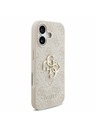 Guess Guess PU 4G Metal Logo Задний Чехол за iPhone 17 Pink