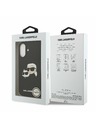 Karl Lagerfeld Karl Lagerfeld Liquid Silicone Double Heads MagSafe Задний Чехол для iPhone 17 Black