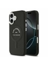 Karl Lagerfeld Karl Lagerfeld PU RSG Logo MagSafe Задний Чехол для iPhone 17 Black