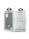 Karl Lagerfeld Karl Lagerfeld PU Karl and Choupette Heads Pins MagSafe Задний Чехол для iPhone 17 Black