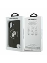 Karl Lagerfeld Karl Lagerfeld Liquid Silicone Karl and Choupette MagSafe Задний Чехол для iPhone 17 Black