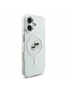 Karl Lagerfeld Karl Lagerfeld IML K&CH Heads Metal Frame MagSafe Задний Чехол для iPhone 17 Transparent