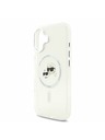 Karl Lagerfeld Karl Lagerfeld IML K&CH Heads Metal Frame MagSafe Задний Чехол для iPhone 17 Transparent