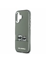 Karl Lagerfeld Karl Lagerfeld IML K&CH Heads Logo MagSafe Задний Чехол для iPhone 17 Black