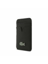 Lacoste Lacoste Iconic Petit Pique MagSafe Задний Чехол + Портфейл за iPhone 17 Black