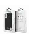 Lacoste Lacoste PVC Iconic Petit Pique Metal Logo MagSafe Задний Чехол для iPhone 17 Black