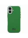 Lacoste Lacoste PVC Iconic Petit Pique Metal Logo MagSafe Задний Чехол для iPhone 17 Green