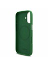 Lacoste Lacoste PVC Iconic Petit Pique Metal Logo MagSafe Задний Чехол для iPhone 17 Green
