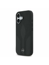 Mercedes Mercedes Leather The Move MagSafe Задний Чехол для iPhone 17 Black