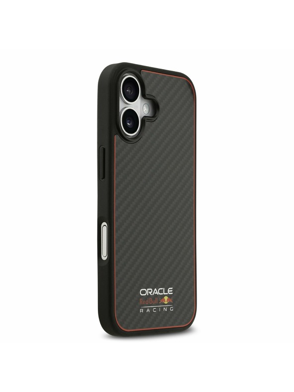Red Bull Red Bull Kevlar MagSafe Заден Калъф за iPhone 17 Черен