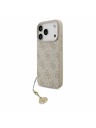Guess Guess 4G Charm MagSafe Заден Калъф за iPhone 17 Pro Tone on Tone Розов
