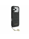 Guess Guess 4G Charm MagSafe Заден Калъф за iPhone 17 Pro Tone on Tone Сив