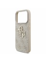 Guess Guess PU 4G Metal Logo Strap Заден Калъф за iPhone 17 Pro Розов