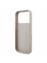 Guess Guess PU 4G Metal Logo Strap Заден Калъф за iPhone 17 Pro Розов