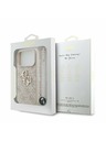 Guess Guess PU 4G Metal Logo Strap Заден Калъф за iPhone 17 Pro Розов