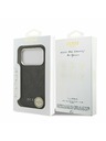 Guess Guess 4G MagSafe Заден Калъф за iPhone 17 Pro Черен