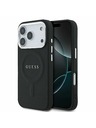 Guess Guess PU Saffiano MagSafe Заден Калъф за iPhone 17 Pro Черен