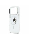 Karl Lagerfeld Karl Lagerfeld IML Choupette Peekaboo MagSafe Задний Чехол за iPhone 17 Pro Transparent