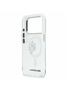 Karl Lagerfeld Karl Lagerfeld IML Choupette Peekaboo MagSafe Задний Чехол за iPhone 17 Pro Transparent