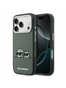 Karl Lagerfeld Karl Lagerfeld IML K&CH Heads Logo MagSafe Задний Чехол за iPhone 17 Pro Black