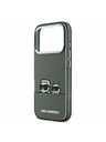 Karl Lagerfeld Karl Lagerfeld IML K&CH Heads Logo MagSafe Задний Чехол за iPhone 17 Pro Black