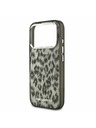 Karl Lagerfeld Karl Lagerfeld IML Leopard MagSafe Задний Чехол за iPhone 17 Pro Brown