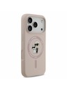 Karl Lagerfeld Karl Lagerfeld Liquid Silicone Karl and Choupette MagSafe Задний Чехол за iPhone 17 Pro Pink