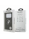 Karl Lagerfeld Karl Lagerfeld Liquid Silicone Karl and Choupette MagSafe Задний Чехол за iPhone 17 Pro Black