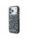Karl Lagerfeld Karl Lagerfeld IML Leopard MagSafe Заден калъф за iPhone 17 Pro Grey