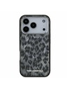 Karl Lagerfeld Karl Lagerfeld IML Leopard MagSafe Заден калъф за iPhone 17 Pro Grey