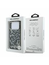 Karl Lagerfeld Karl Lagerfeld IML Leopard MagSafe Заден калъф за iPhone 17 Pro Grey