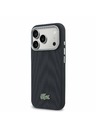 Lacoste Lacoste PVC Petit Pique Semi Wrap MagSafe Калъф за iPhone 17 Pro Navy