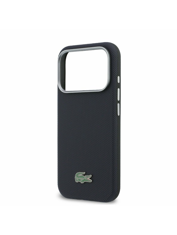 Lacoste Lacoste PVC Petit Pique Semi Wrap MagSafe Калъф за iPhone 17 Pro Navy