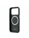 Lacoste Lacoste PVC Petit Pique Semi Wrap MagSafe Калъф за iPhone 17 Pro Navy