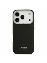 Lacoste Lacoste PU Leather Champs Elysees MagSafe Заден калъф за iPhone 17 Pro Black