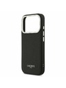 Lacoste Lacoste PU Leather Champs Elysees MagSafe Заден калъф за iPhone 17 Pro Black