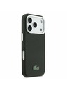Lacoste Lacoste PVC Iconic Petit Pique Metal Logo MagSafe Заден калъф за iPhone 17 Pro Black