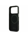 Lacoste Lacoste PVC Iconic Petit Pique Metal Logo MagSafe Заден калъф за iPhone 17 Pro Black