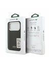 Lacoste Lacoste Iconic Petit Pique Camera Stand MagSafe Заден калъф за iPhone 17 Pro Black