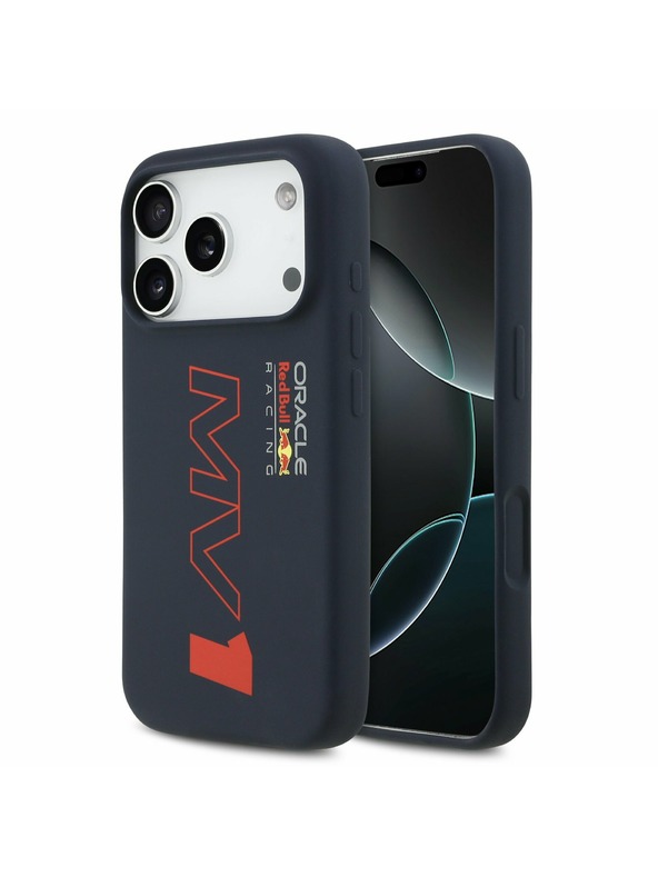 Red Bull Red Bull Silicone MV1 MagSafe Заден калъф за iPhone 17 Pro Navy