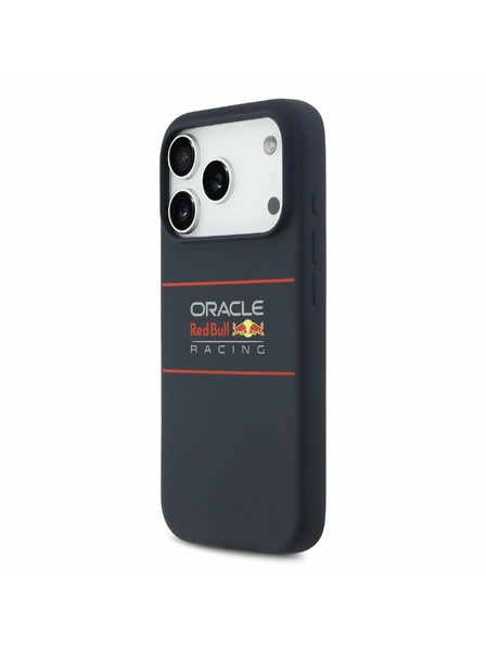 Red Bull Red Bull Silicone Horizontal Logo MagSafe Заден калъф за iPhone 17 Pro Navy