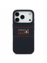 Red Bull Red Bull Silicone Horizontal Logo MagSafe Заден калъф за iPhone 17 Pro Navy
