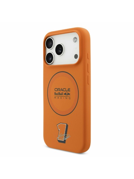 Red Bull Red Bull Silicone Blue Ring MagSafe Заден калъф за iPhone 17 Pro Orange