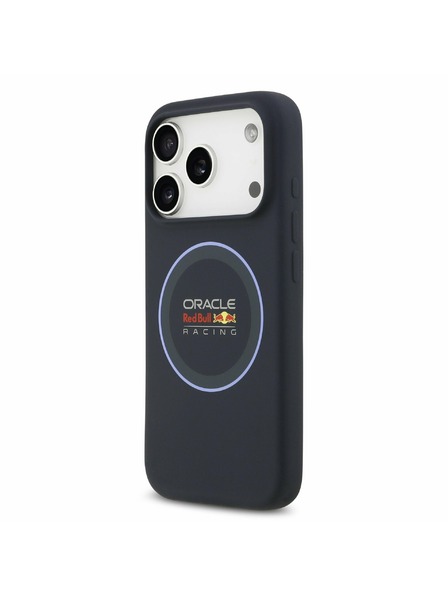 Red Bull Red Bull Silicone Blue Ring MagSafe Заден калъф за iPhone 17 Pro Navy