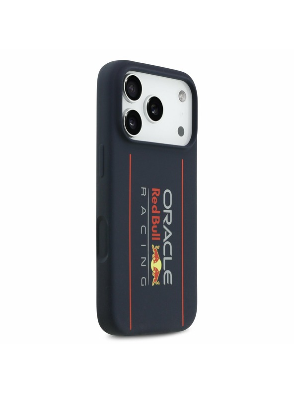 Red Bull Red Bull Silicone Vertical Logo MagSafe Заден калъф за iPhone 17 Pro Navy