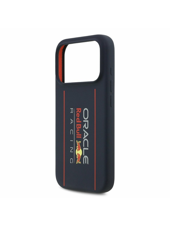 Red Bull Red Bull Silicone Vertical Logo MagSafe Заден калъф за iPhone 17 Pro Navy