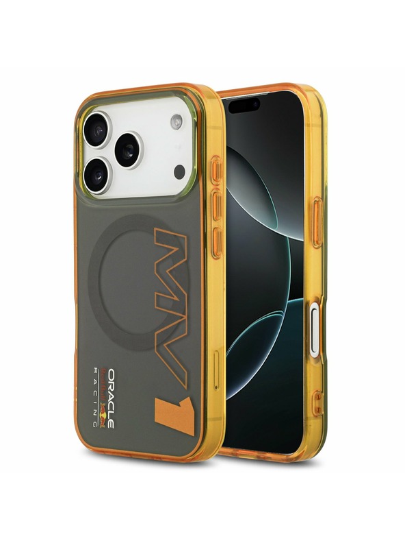 Red Bull Red Bull PC Double Layer Vertical MV1 MagSafe Заден калъф за iPhone 17 Pro Grey