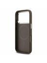Guess Guess 4G MagSafe Задний калъф за iPhone 17 Pro Max Brown