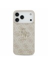 Guess Guess PU 4G Metal Logo Задний калъф за iPhone 17 Pro Max Pink